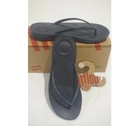 FitFlop IQushion Ergonomic Flip Flops Sandals - Midnight Navy - UK 5 - RRP £32