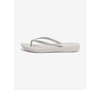 Fitflop Iqushion Ergonomic Flip Flops Silver EU 41 Woman