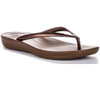 Fitflop Iqushion Ergonomic High Rebound Air Foam Womens Sandal Bronze UK 3 - 9