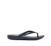 Fitflop Iqushion Ergonomic Women's Midnight Navy Flip Flops UK 5