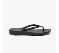 Fitflop Women's Flip-Flops iqushion Ergonomic Black UK 4