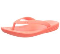 Fitflop Girls Girl's Fit Flop iQushion Ergonomic Flip Flops in Orange Rubber - Size UK 12 Kids