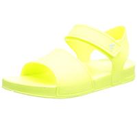 Fitflop Iqushion Kids Junior Ergonomic Back-Strap Sandals, Electric Yellow, 1 UK Child