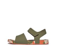 Fitflop iQUSHION KIDS JUNIOR LEAF-PRINT ERG. B/S SANDALS