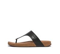 Fitflop iQUSHION MEN'S LEATHER TOE-POST SANDALS