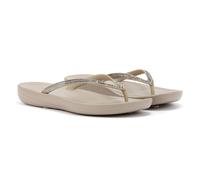 Fitflop Iqushion Ombre Sprkl Womens Wedge Sandals Brown 7 UK