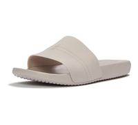 Fitflop iQushion Pool Polyurethane Mens Pale Grey Slides Pu - Size UK 11