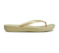 FitFlop Iqushion Rubber Women's Flats Sandals - Gold - Size:UK 6
