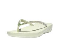 Women's Fit Flop IQushion Ombre Sparkle Flip-Flops in Green