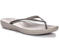 Fitflop Iqushion Sparkle Super Rubber Womens Flip Flops White UK 3 - 8