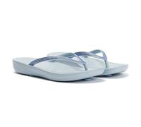 Fitflop Iqushion Sparkle Women's Cloudy Blue Flip Flops UK 7