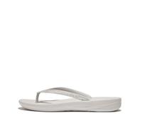 Fitflop Iqushion Sparkle Womens Flip Flop Sandals in Stone Beige