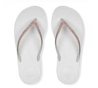 Fitflop Iqushion Sparkle Flip Flops Red,White EU 39 Woman