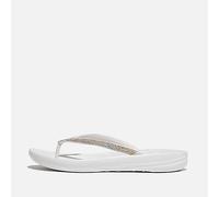 Fitflop Iqushion Sparkle Flip Flops Red,White EU 39 Woman