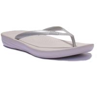 FitFlop Flip flops / Sandals (Shoes) IQUSHION ERGONOMIC FLIP-FLOPS in Silver 4