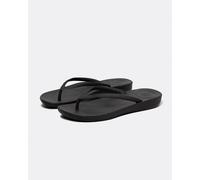 FitFlop Iqushion Womens Ergonomic Flip-Flops - All Black 090