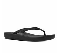 Fitflop Women's Flip-Flops iqushion Ergonomic Black UK 4