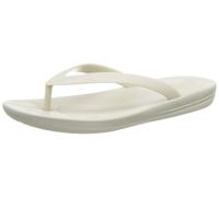 Fitflop Kids Iqushion Flip Flop Pearlised, Silver, 12 UK