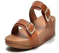 Fitflop Lulu Adjustable Leather Slides