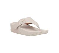FitFlop Lulu Buckle Toe Post Sandals Cream