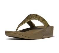 Fitflop LULU CRYSTAL EMBELLISHED TOE-POST SANDALS