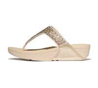 Fitflop Lulu Crystal Mix Metallic Toe Post Sandals