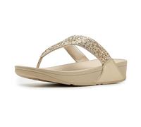 Fitflop LULU CRYSTAL-MIX METALLIC TOE-POST SANDALS