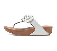 Fitflop Lulu Flower Toe Post Sandals Brown,White EU 40 Woman
