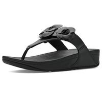 Fitflop Lulu Flower Toe Post Sandals Black EU 40 Woman