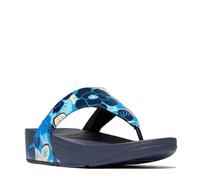 Fitflop LULU FLOWERZ LEATHER TOE-POST SANDALS