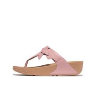 Fitflop LULU FOLDED-KNOT LEATHER TOE-POST SANDALS