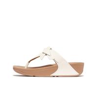 Fitflop LULU FOLDED-KNOT LEATHER TOE-POST SANDALS