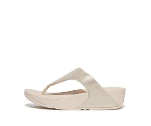 Fitflop LULU GLITZ-CANVAS TOE-POST SANDALS