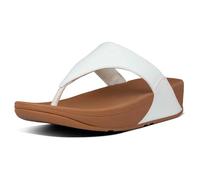 Fitflop Lulu Leather Flip Flops White EU 38 Woman