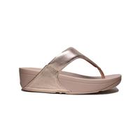 Fitflop Lulu Leather Rose Gold Women's Toe Post Sandals