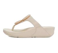Fitflop Lulu Marbled-Stone Womens Platform Sandals in Beige - 5 UK