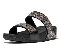 Wedge Sandals with Glitter for Women FitFlop Lulu Noir 43