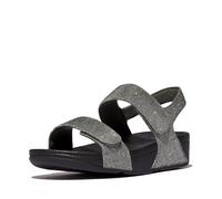 Fitflop Lulu Adjustable Shimmerlux Sandals Grey EU 37 Women