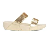 FitFlop Lulu Sequin Slides Polyurethane Women's Slip On Sandals - Plantino - Size:UK 6.5