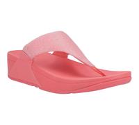 Fitflop Lulu Shimmerlux Polyester Women's Rosy Coral Sandals