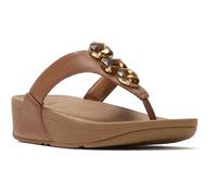 Women's Thong Sandals FitFlop Lulu Ultra-Jewel Marron 38