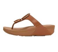 FitFlop Lulu Women's Marble Stone Toe Sandals, Beige Deep Tan, 9 UK