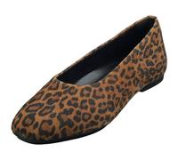 Fitflop Delicato Ballerina Suede Women's Tan/Black Flats