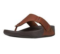 Fitflop Men's Trakk Ii Toe Thongs Open Sandals, Brown (Dark Tan 277), 12 UK 47 EU