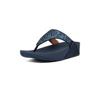 FitFlop Midnight Navy Lulu Glitter Toe-Thong Sandals Midnight Navy