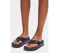 FitFlop Midnight Navy Surf Two-Tone Webbing Toe-Post Sandals Black