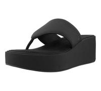 Fitflop Platfforms Toepost Womens Wedge Sandals in Black