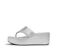 Fitflop Platfforms Toepost Womens Wedge Sandals in Black