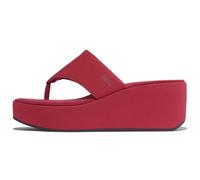 Fitflop Platfforms Toepost Womens Wedge Sandals in Black