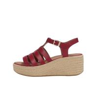 Fitflop Platforms Fisherman Womens Wedge Sandals in Platino
